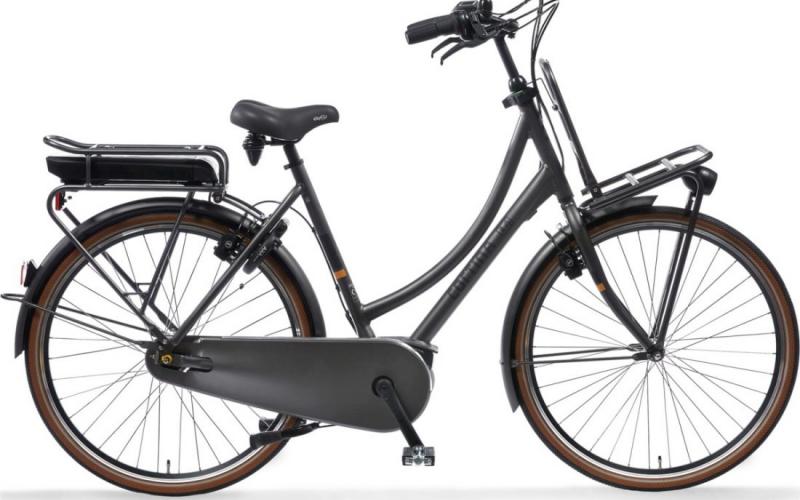 <p>Cortina elektrische fiets Transport U4 Solid Dames 57cm, Eclips Black Matt. Van &euro;2499,- voor &euro;2249,-&nbsp;met inruil*</p>
