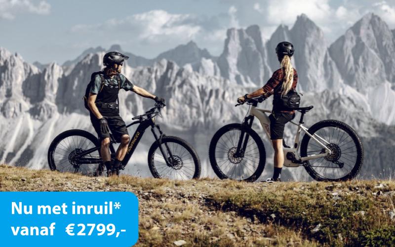 <p>Gemaakt voor avontuur. Sterke frames, robuuste wielen en krachtige ondersteuning voor onverharde paden en ruig terrein met <strong>sterke motor en grote accu</strong>.</p>
