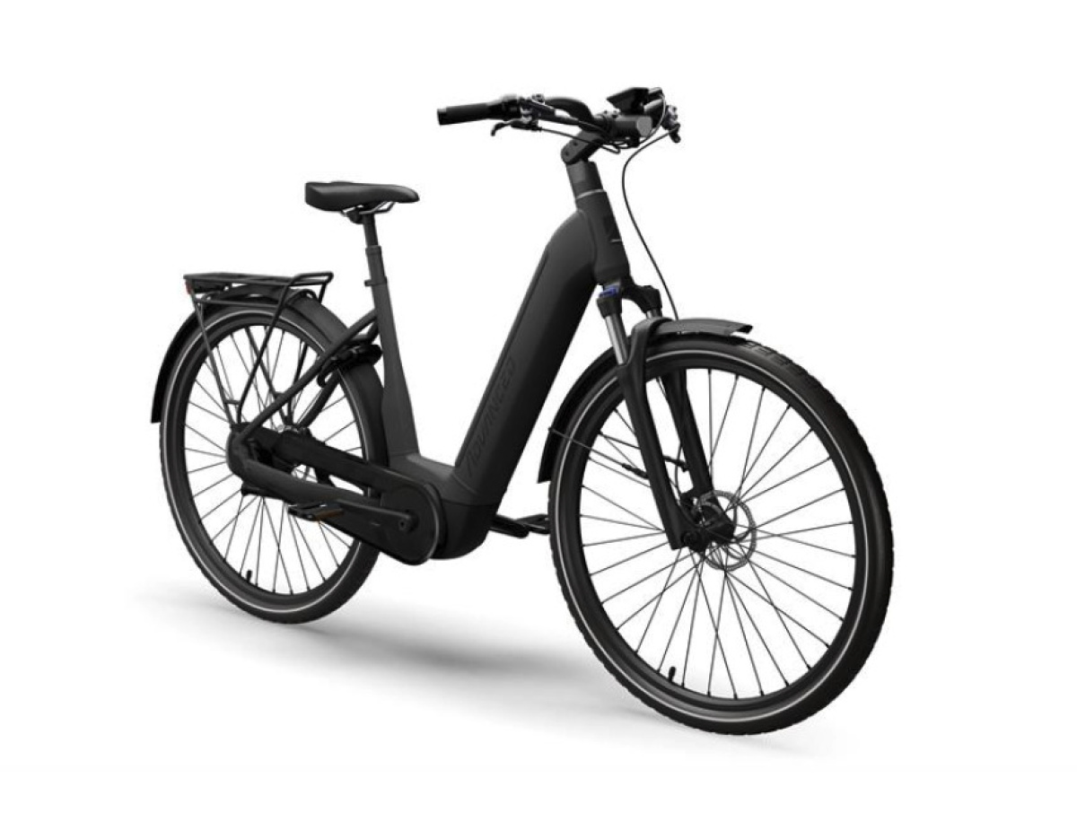 Advanced Ebike Das Original TOUR Pro Wave 55 Perf. 75 / 625 Wh / Intuvia 100 Lage instap Graphite Black Matt 55cm 2024